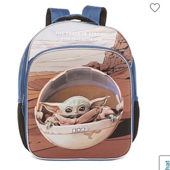Star Wars Mandalorian Baby Yoda NWT Backpack